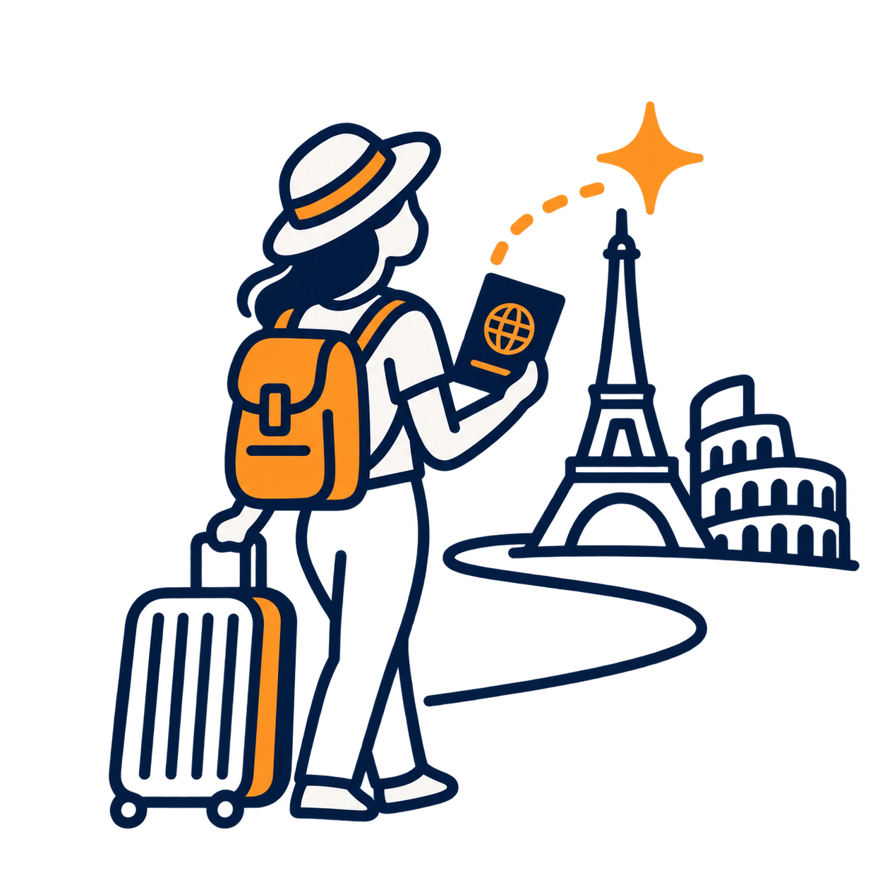 First time europe travelers